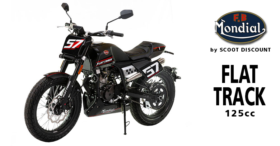 moto FB Mondial Flat Track 125cc
