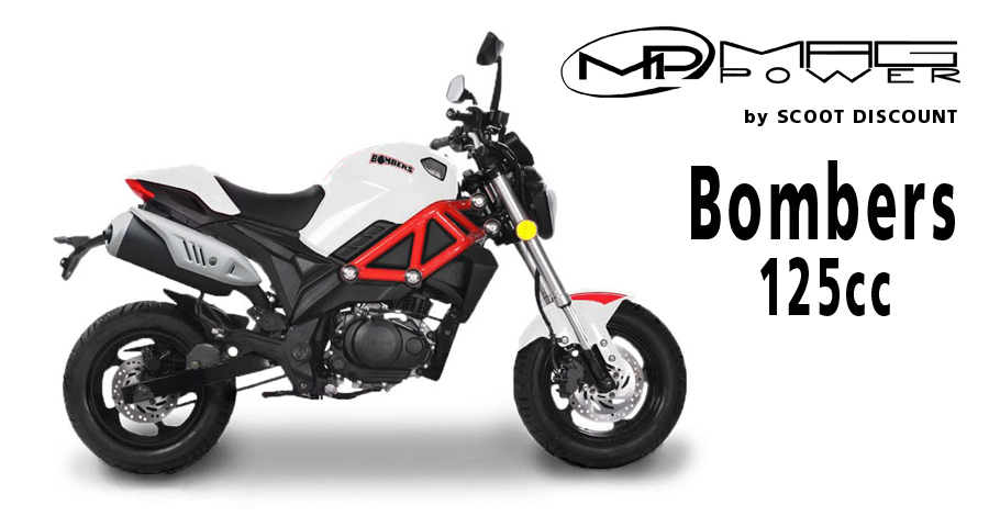 Moto Mag Power Bombers 125cc - mini 4 temps