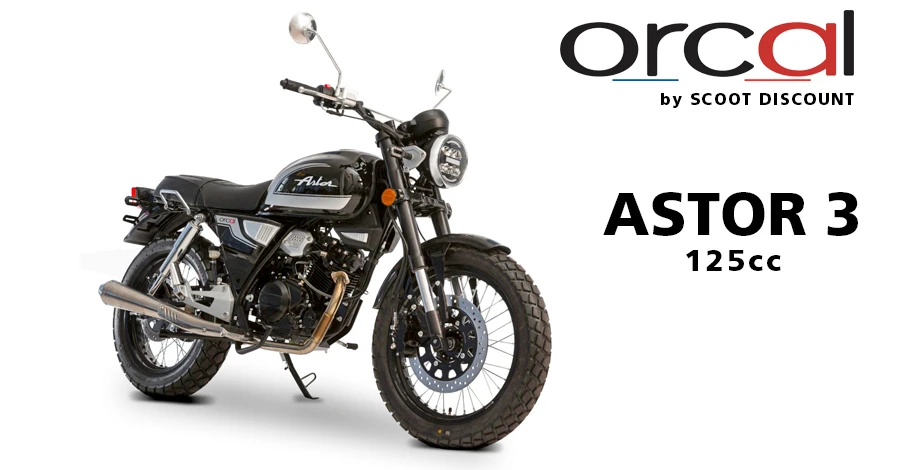 moto Orcal Astor 3 - 125cc