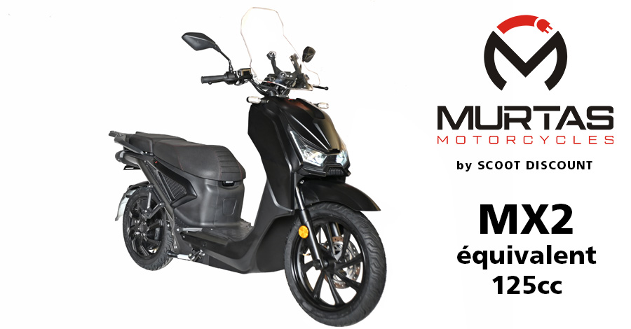 scooter électrique Murtas MX2 équivalent 125cc