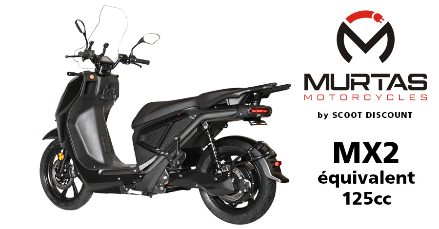 scooter électrique Murtas MX2 équivalent 125cc
