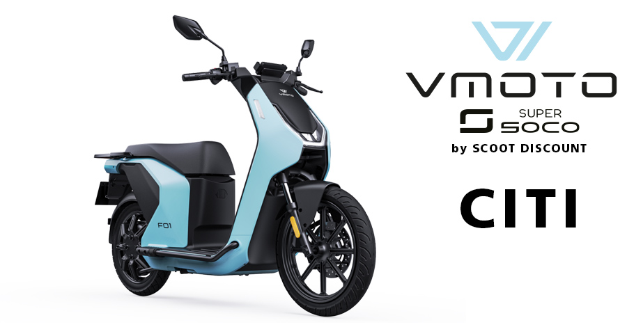 scooter électrique V-Moto Citi, équivalent 50 et 125cc scooter électrique V-Moto Citi, équivalent 50 et 125cc