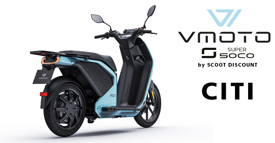 scooter électrique V-Moto Citi, équivalent 50 et 125cc scooter électrique V-Moto Citi, équivalent 50 et 125cc