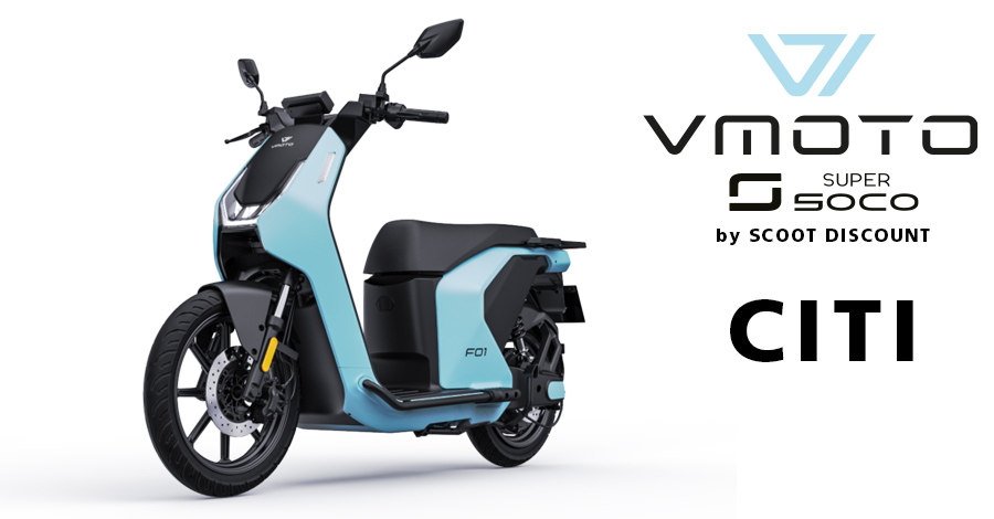 scooter électrique V-Moto Citi, équivalent 50 et 125cc scooter électrique V-Moto Citi, équivalent 50 et 125cc