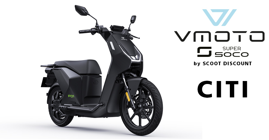 scooter électrique V-Moto Citi, équivalent 50 et 125cc scooter électrique V-Moto Citi, équivalent 50 et 125cc