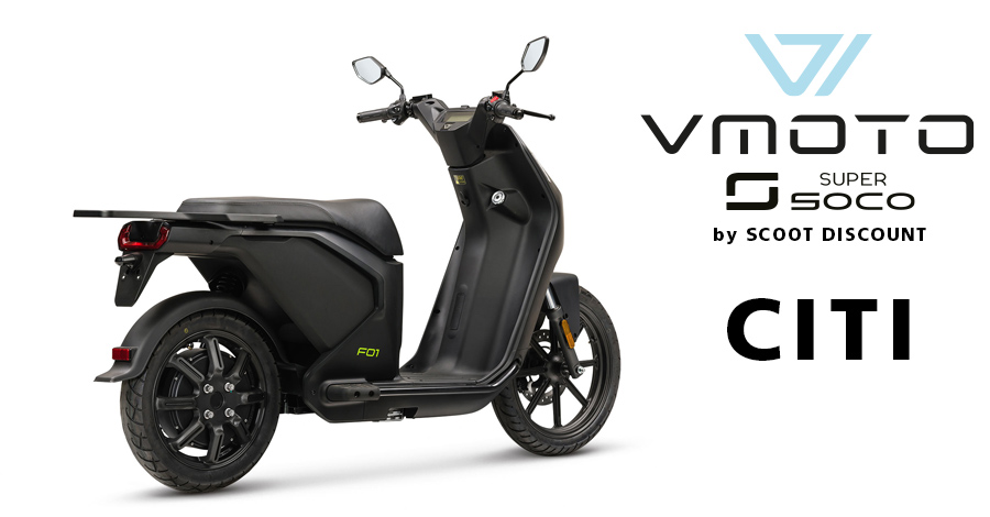 scooter électrique V-Moto Citi, équivalent 50 et 125cc scooter électrique V-Moto Citi, équivalent 50 et 125cc