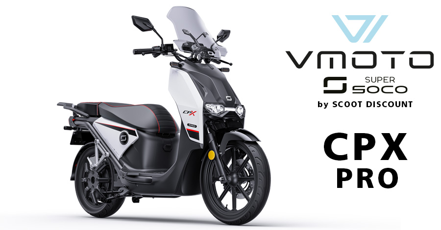 scooter électrique 125 V-Moto Super SOCO CPX PRO