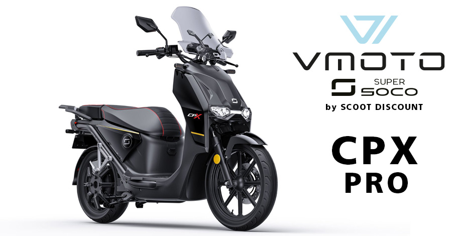scooter électrique 125 V-Moto Super SOCO CPX PRO