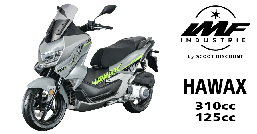 Maxi-scooter IMF HAWAX 125 et 310cc