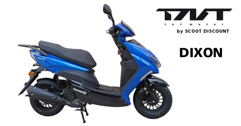 scooter 50cc TNT Motor Dixon, jantes 10 ou 12 pouces