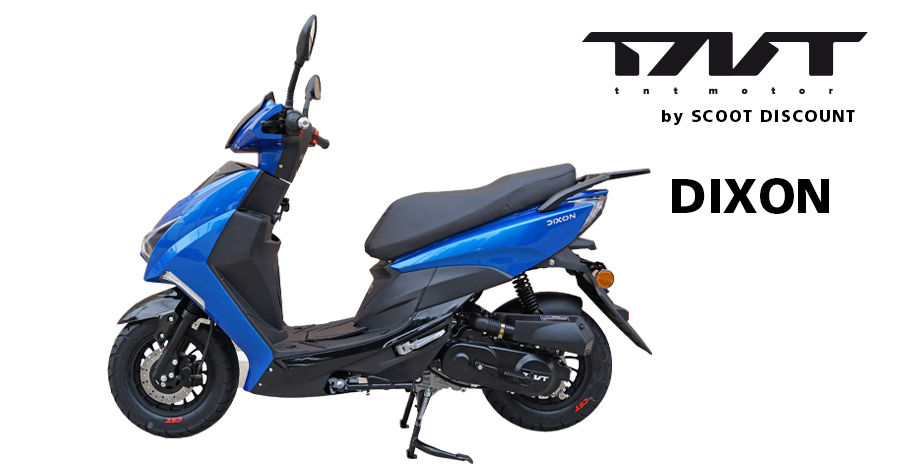 scooter 50cc TNT Motor Dixon, jantes 10 ou 12 pouces