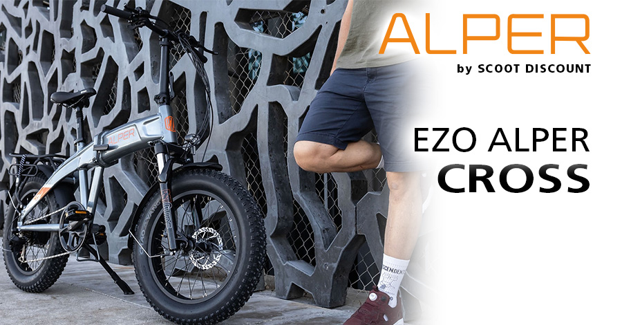 magasin vélo électrique Nice - vélos EZO Alper Cross