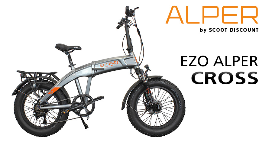 magasin vélo électrique Nice - vélos EZO Alper Cross